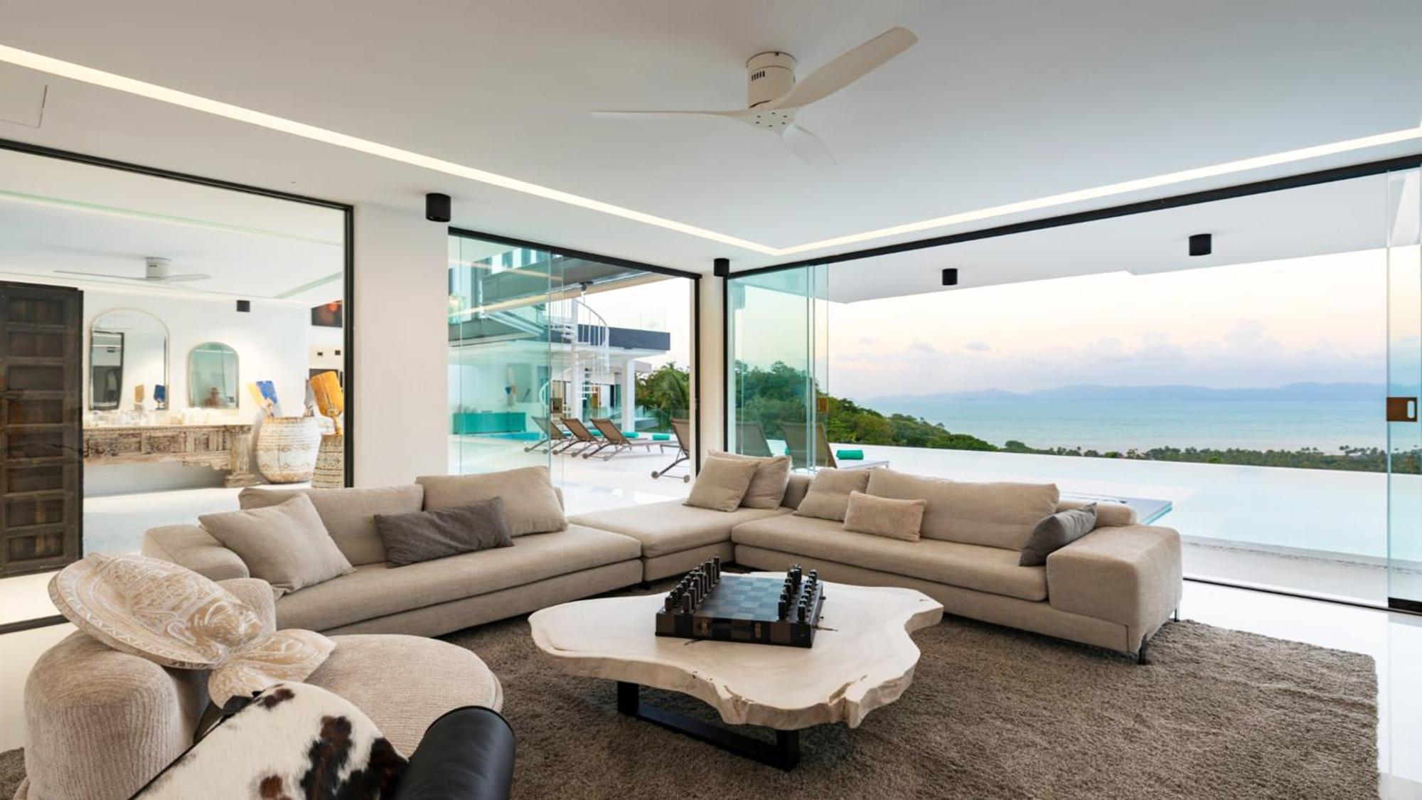 Villa Murano - Luxury With Panoramic Sea Views Амфо Ко-Самуй Экстерьер фото