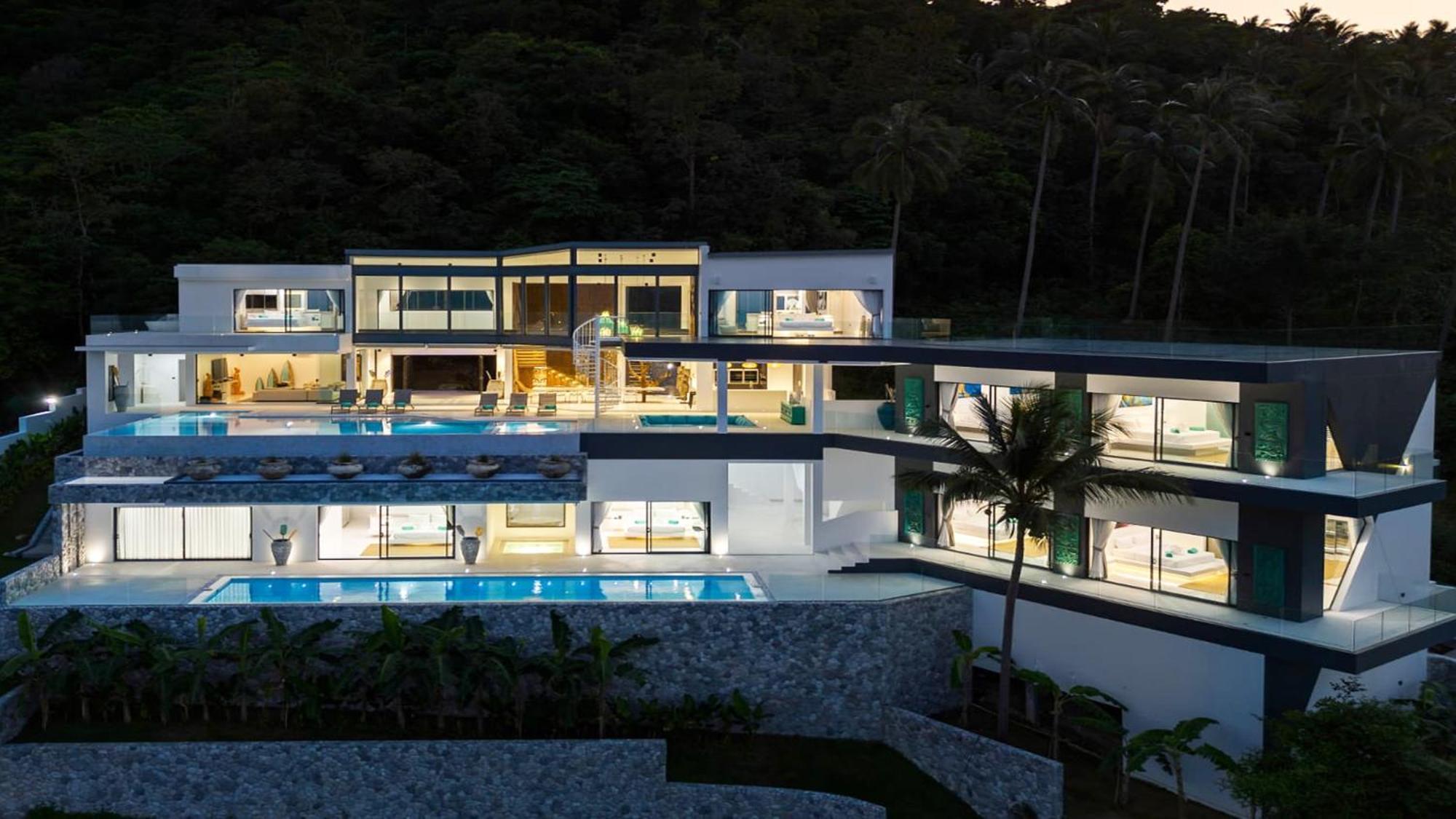 Villa Murano - Luxury With Panoramic Sea Views Амфо Ко-Самуй Экстерьер фото
